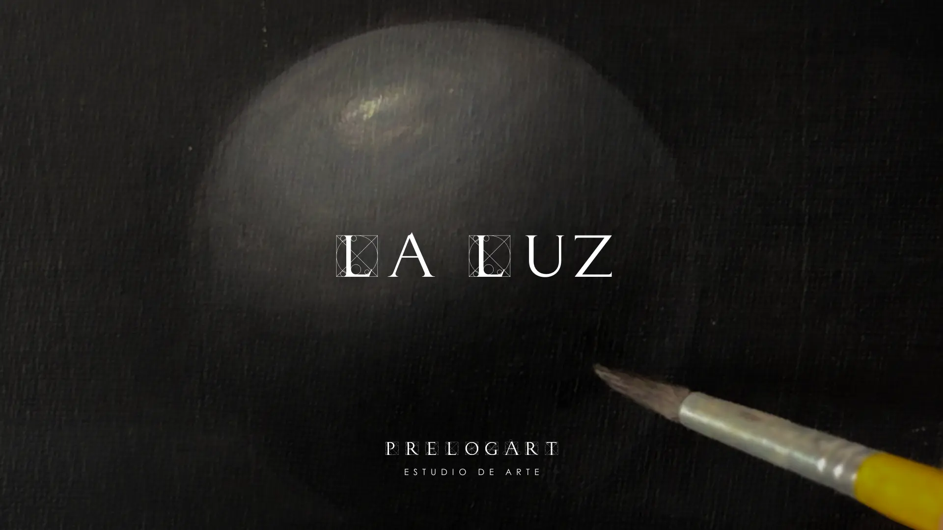 curso de pintura online luz y volumen con esfera en blanco y negro